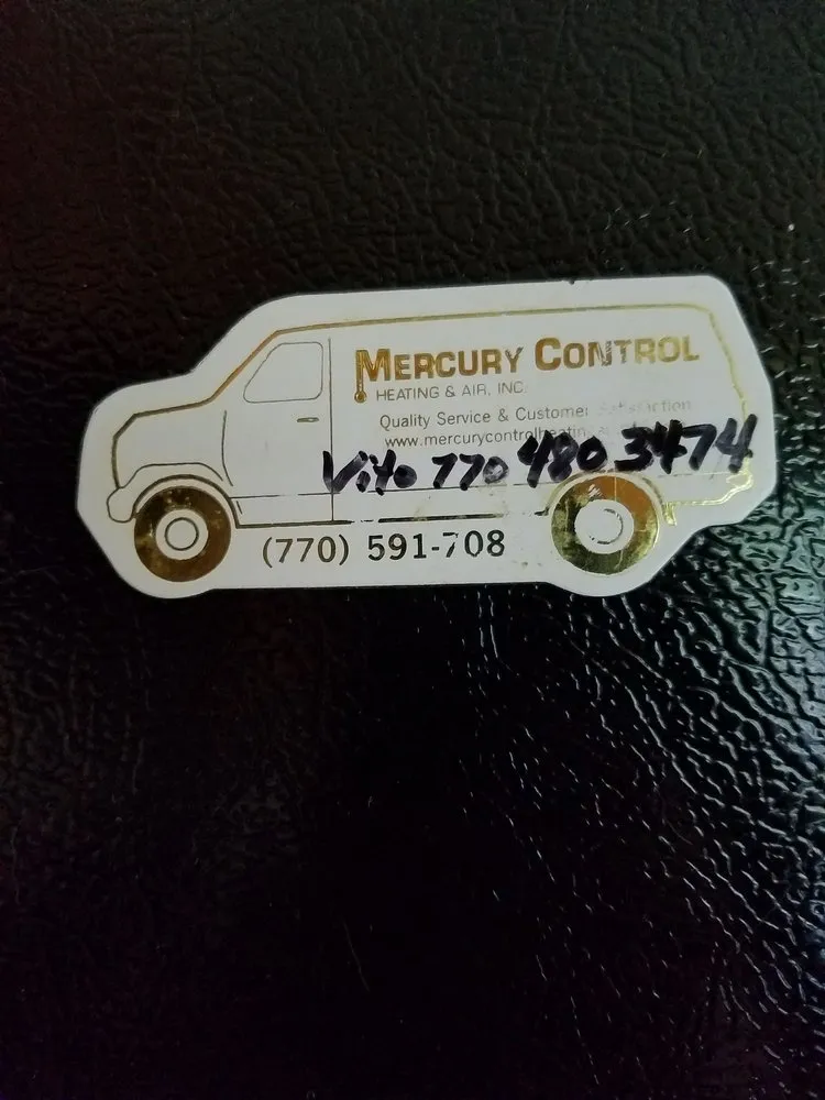 Slide of Mercury Control Heating & Air