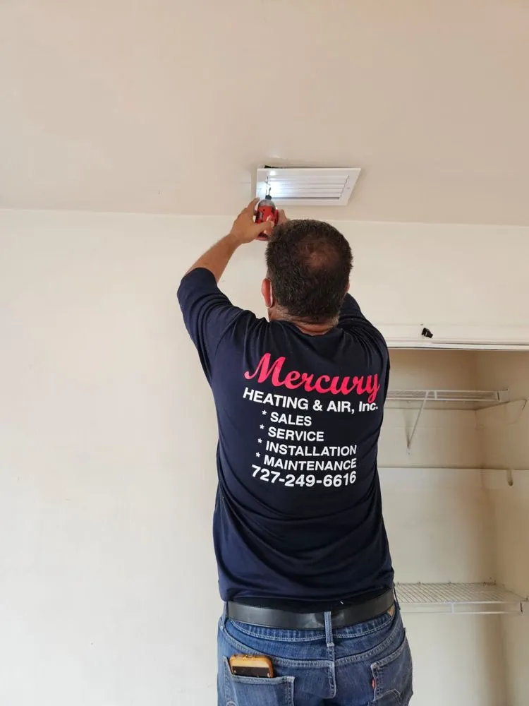 Certified air conditioning tune-up same-day service in St. Petersburg, FL by Mercury Heating & Air