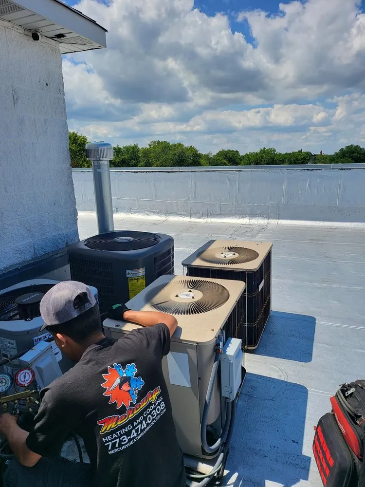 Slide of Mercury Heating and Cooling