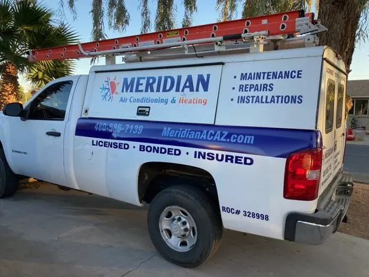 Meridian Air Conditioning & Heating Logo