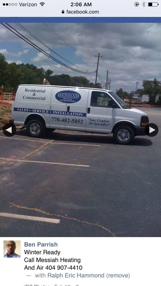 Slide of Messiah Heating and Air Conditioning