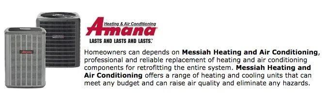 Slide of Messiah Heating and Air Conditioning