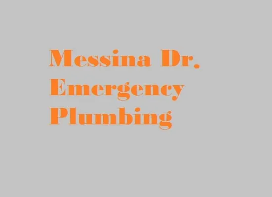 Messina Dr Emergency Plumbing Logo
