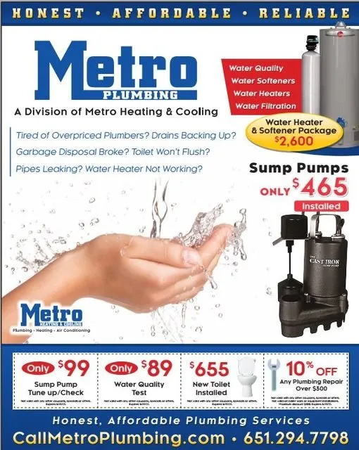 Slide of Metro Heating & Cooling