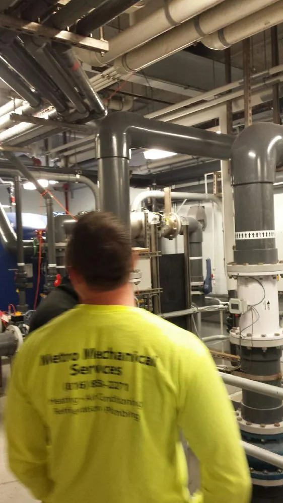 Slide of Metro Mechanical Services