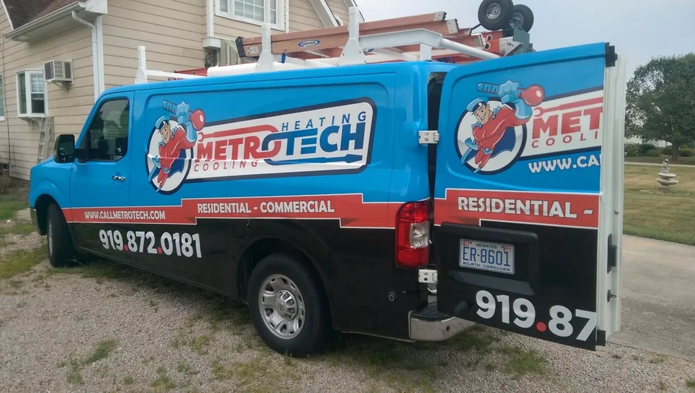 Slide of Metrotech Heating and Air