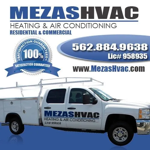 Slide of Meza's HVAC