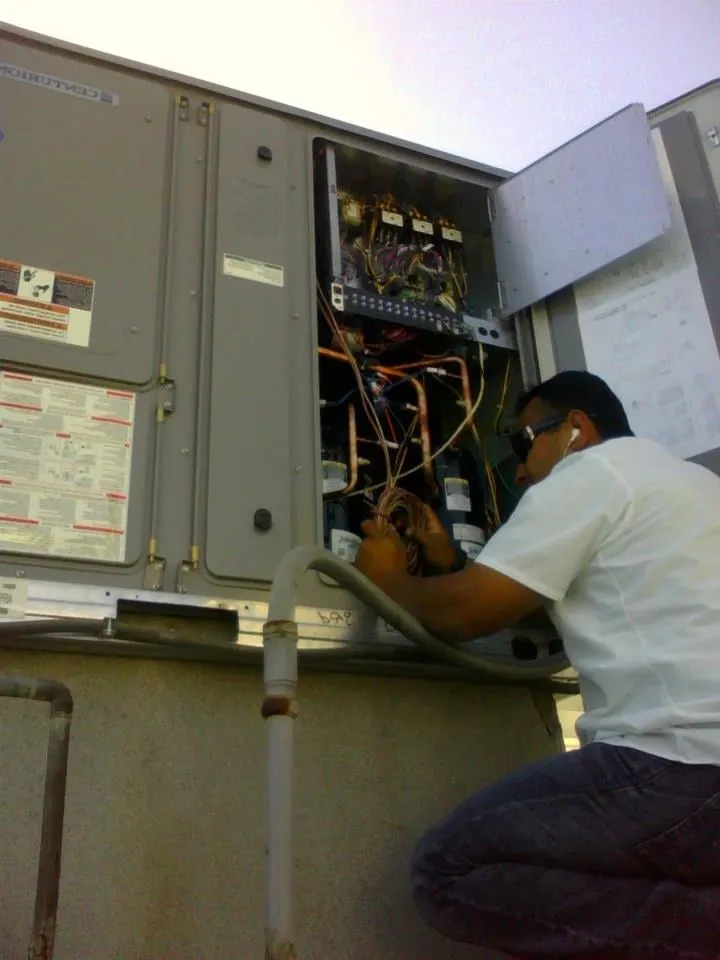 Slide of Meza's HVAC