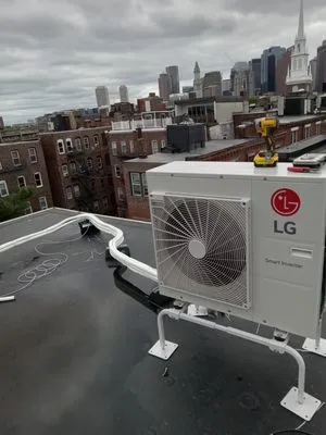 M&F HVAC SERVICE Logo