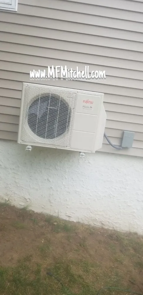 Slide of MF Mitchell Plumbing HVAC & Drain Cleaning