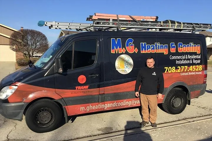 Slide of M.G. Heating & Cooling