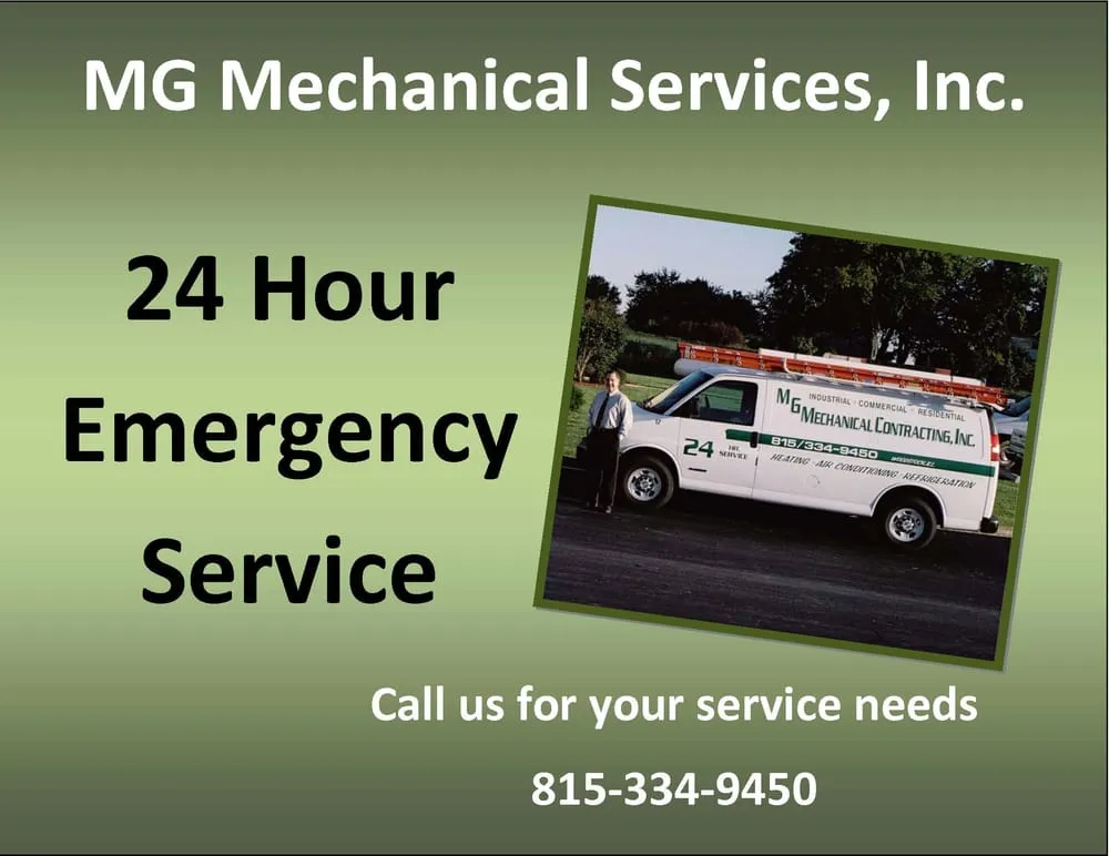 Slide of MG Mechanical Contracting