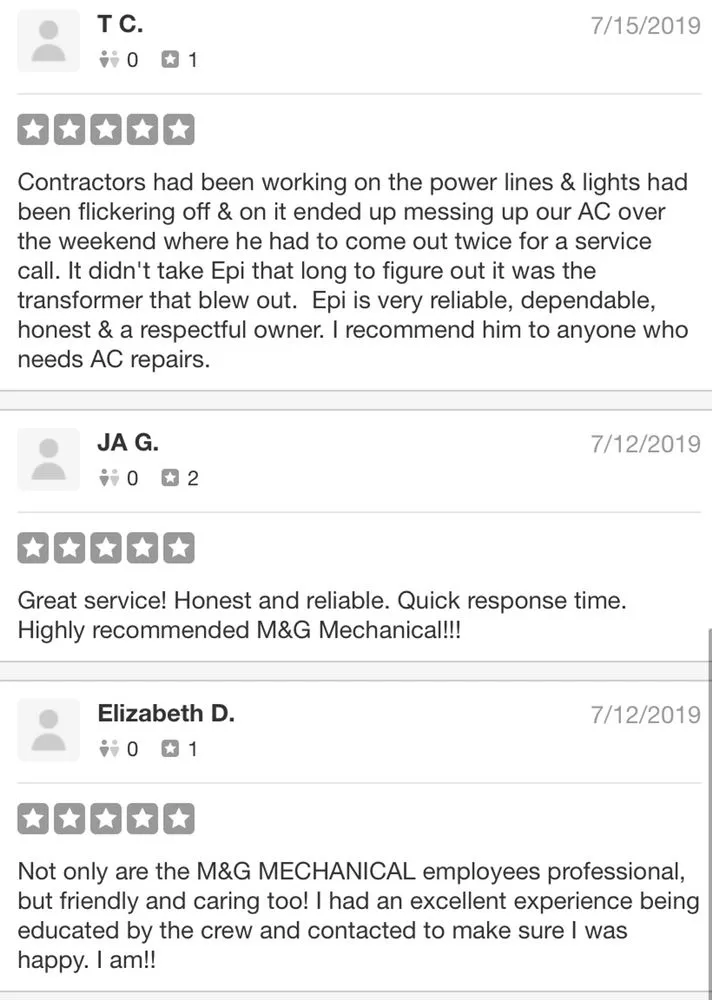 Slide of M&G MECHANICAL