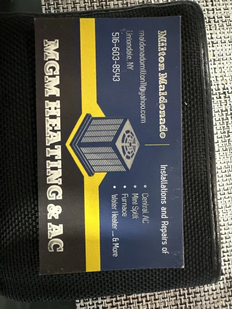 Slide of MGM Heating & AC