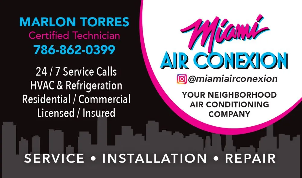 Slide of Miami Air Conexion