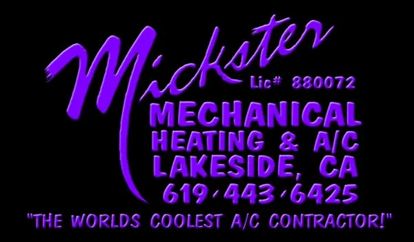 Mickster Mechanical Heating & Air-Conditioning Logo