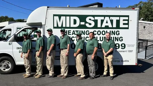 Mid-State Heating & Cooling Logo
