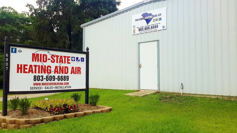 Slide of Mid-State Heating and Air