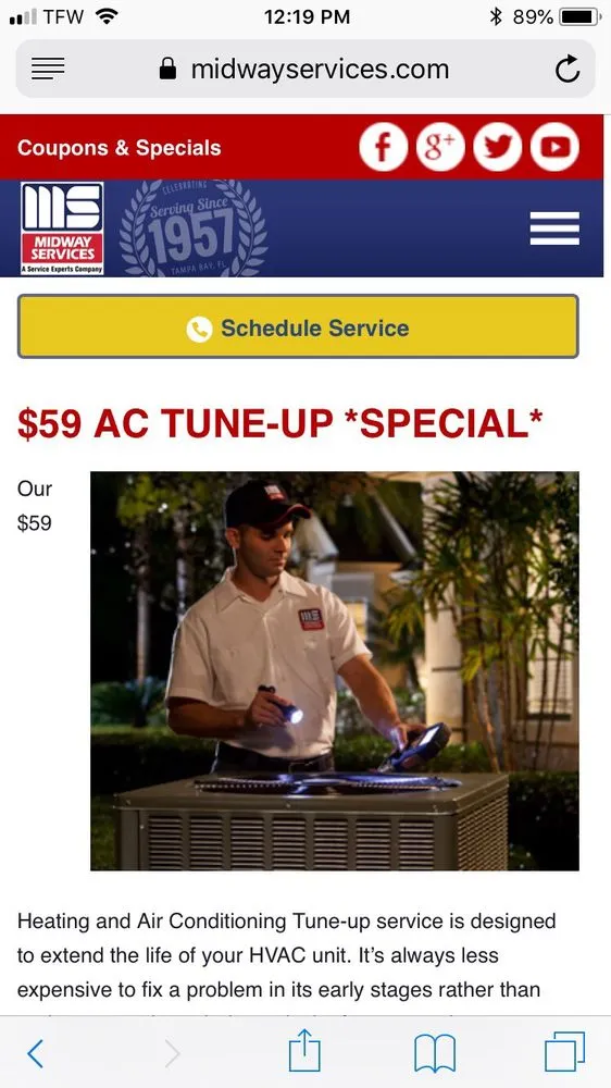 Slide of Midway Services