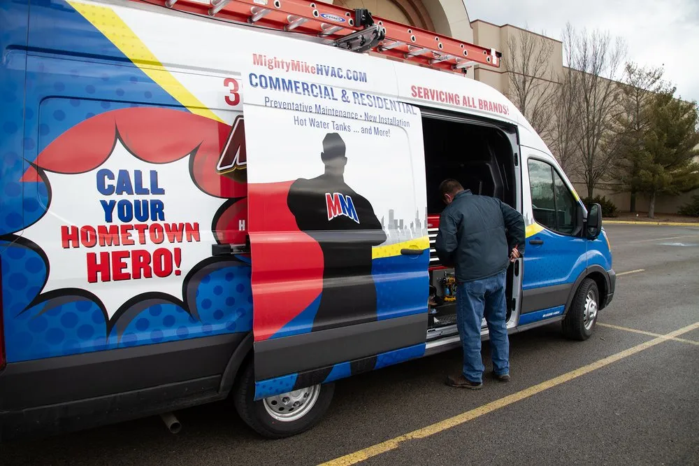 Slide of Mighty Mike Heating & Cooling