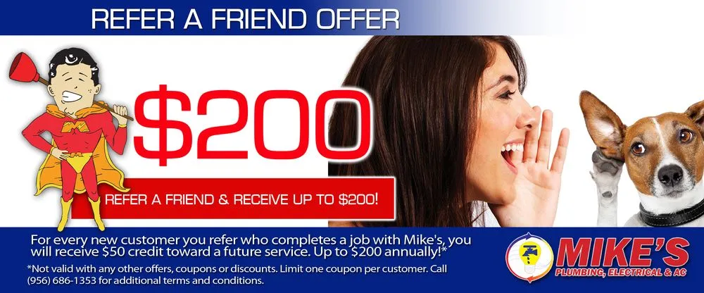 Slide of Mighty Mike's Plumbing, Electrical & HVAC