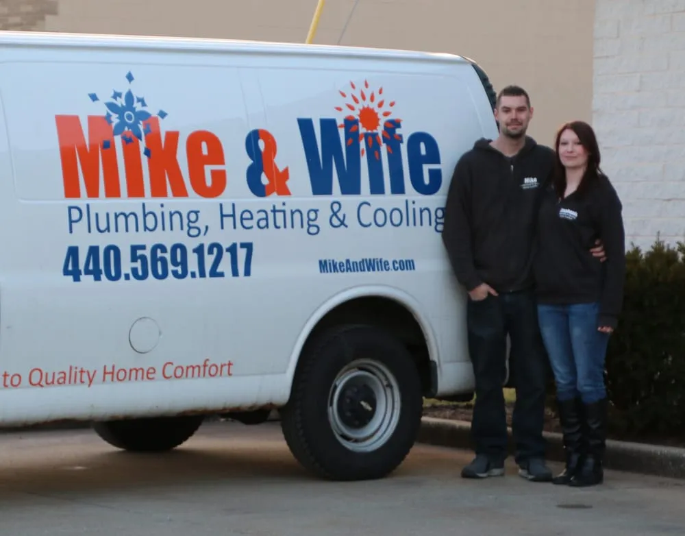 Slide of Mike & Wife Plumbing, Heating & Cooling
