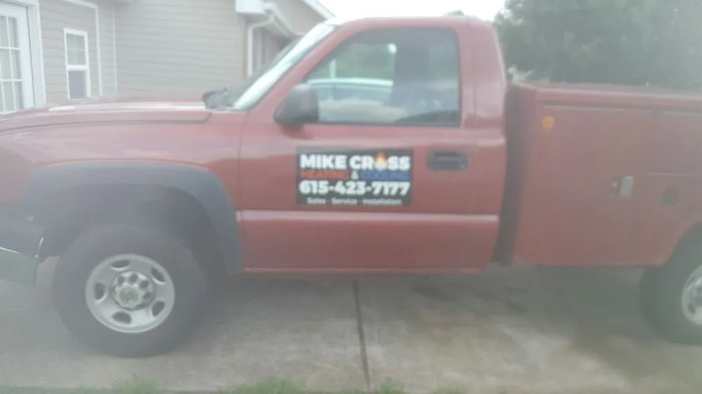 Slide of Mike Cross Heating & Cooling