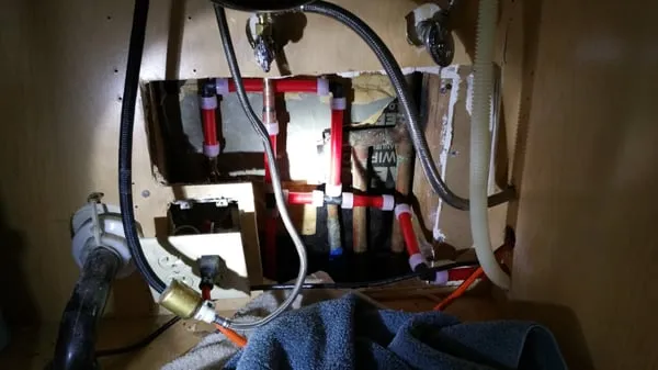 Mike Luna Plumbing Heating And Air Conditioning Logo