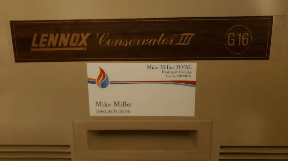 Slide of Mike Miller HVAC