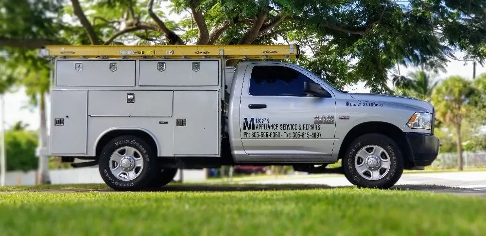 Slide of Mike's Appliance Service