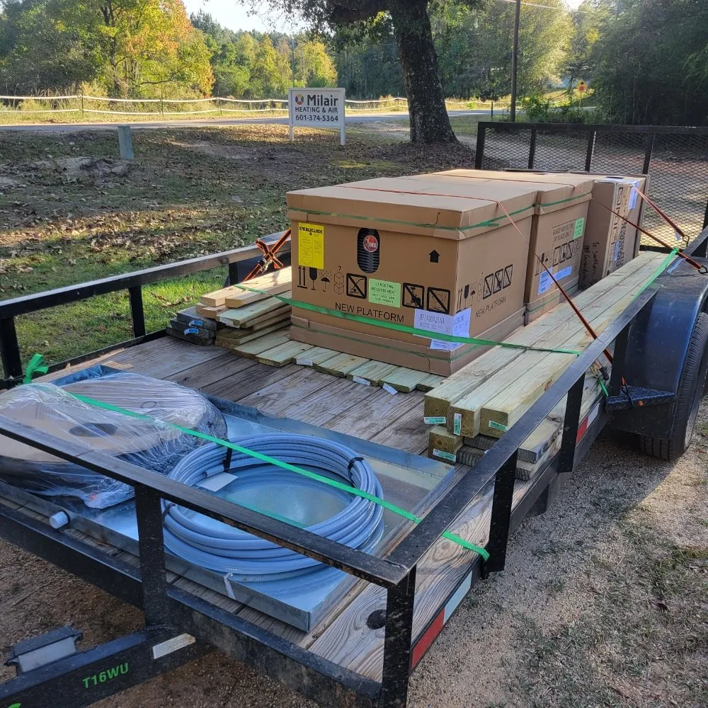 Slide of Milair Heating and Air