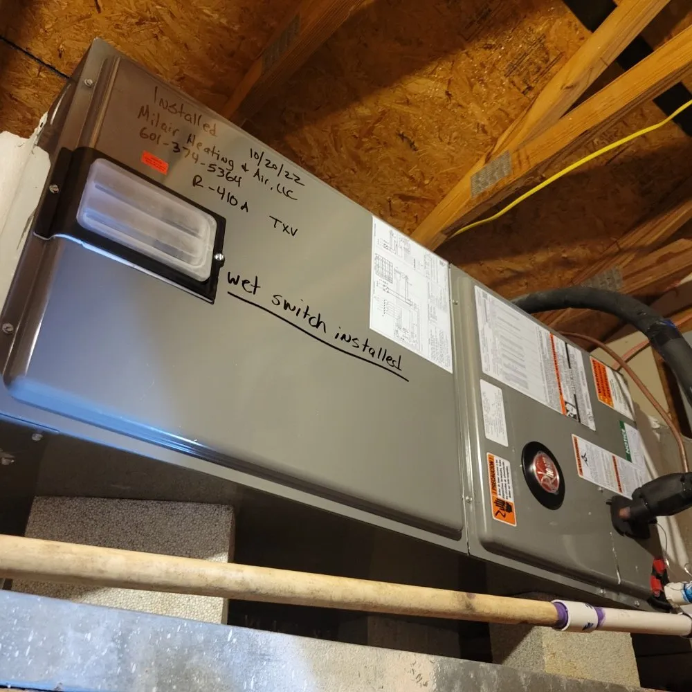 Slide of Milair Heating and Air