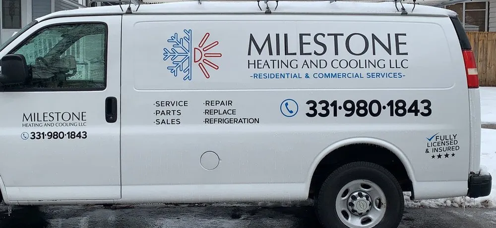 Slide of Milestone Heating and Cooling