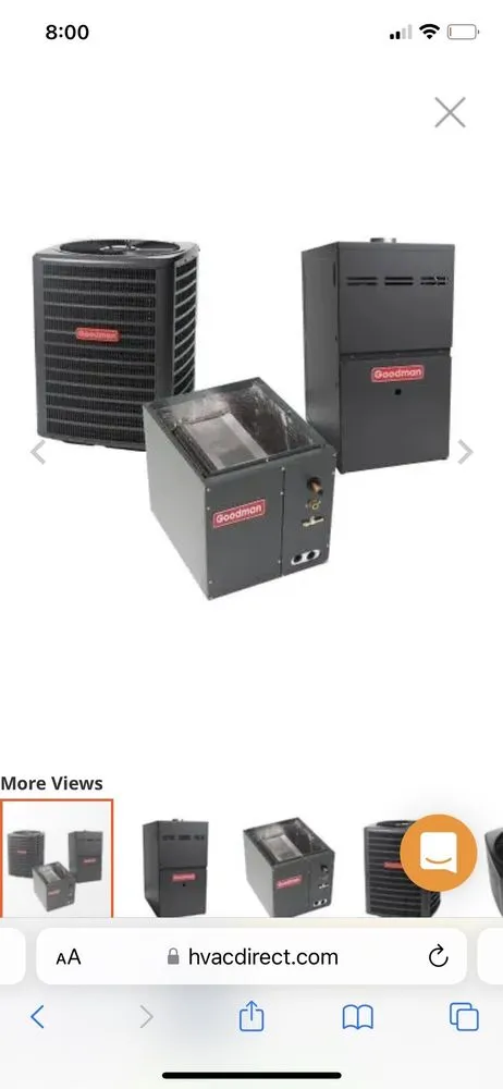 Slide of Milestone Heating and Cooling