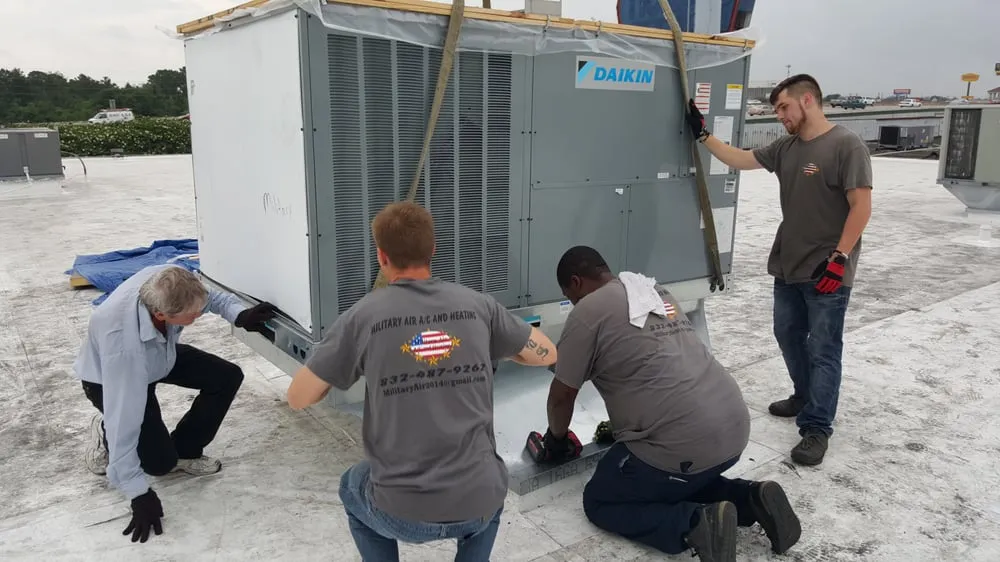 Slide of Military Air A/C and Heating