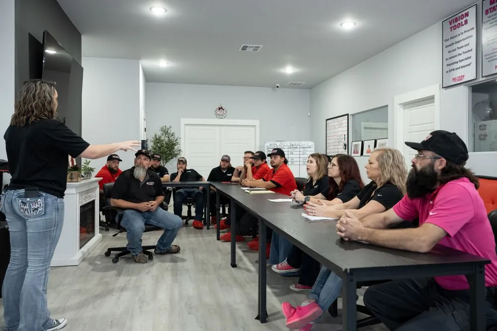 Slide of Military Plumbing