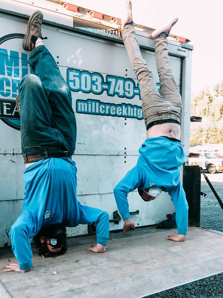 Slide of Mill Creek Heating