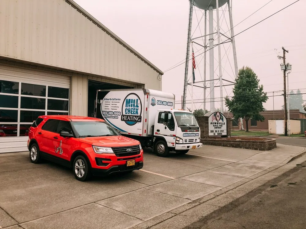 Slide of Mill Creek Heating