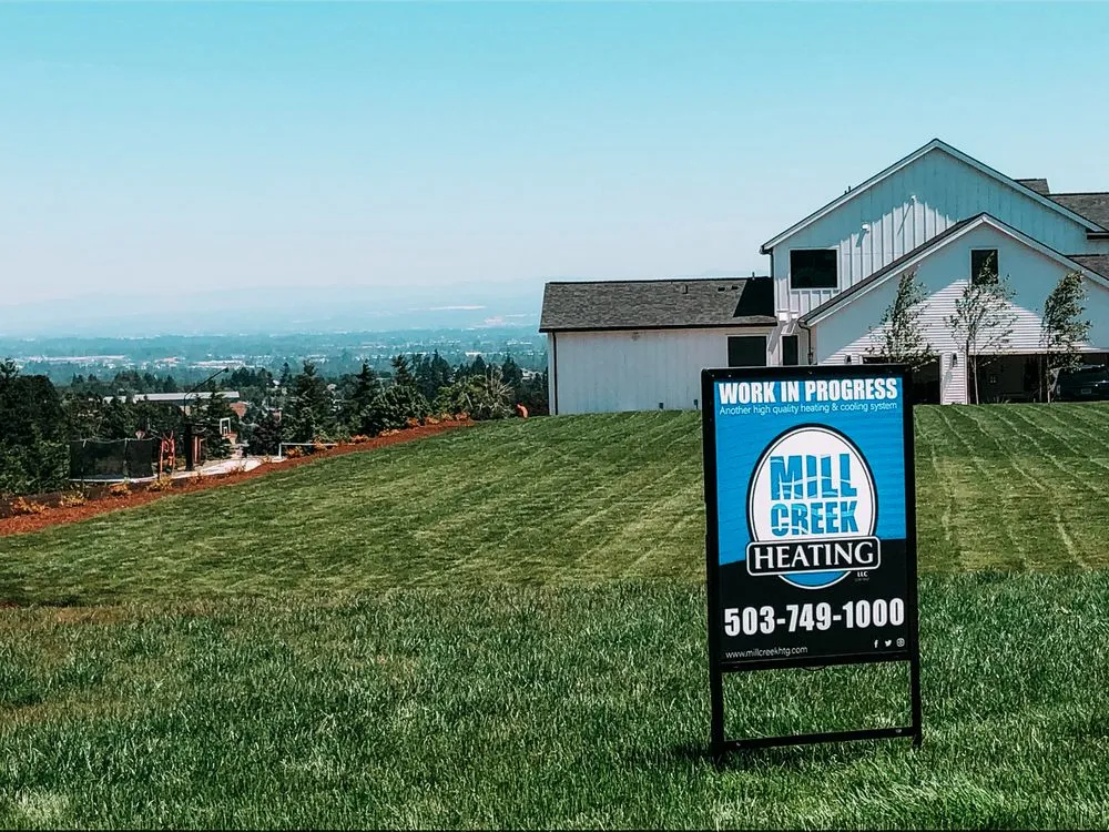 Slide of Mill Creek Heating