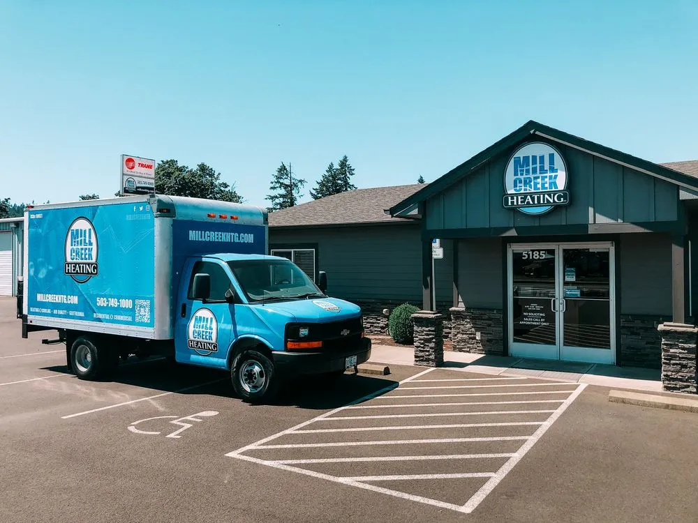 Slide of Mill Creek Heating