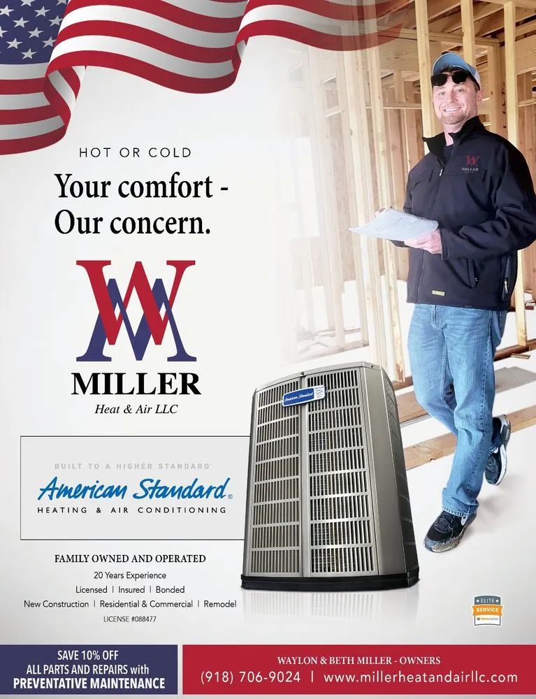 Slide of Miller Heat and Air