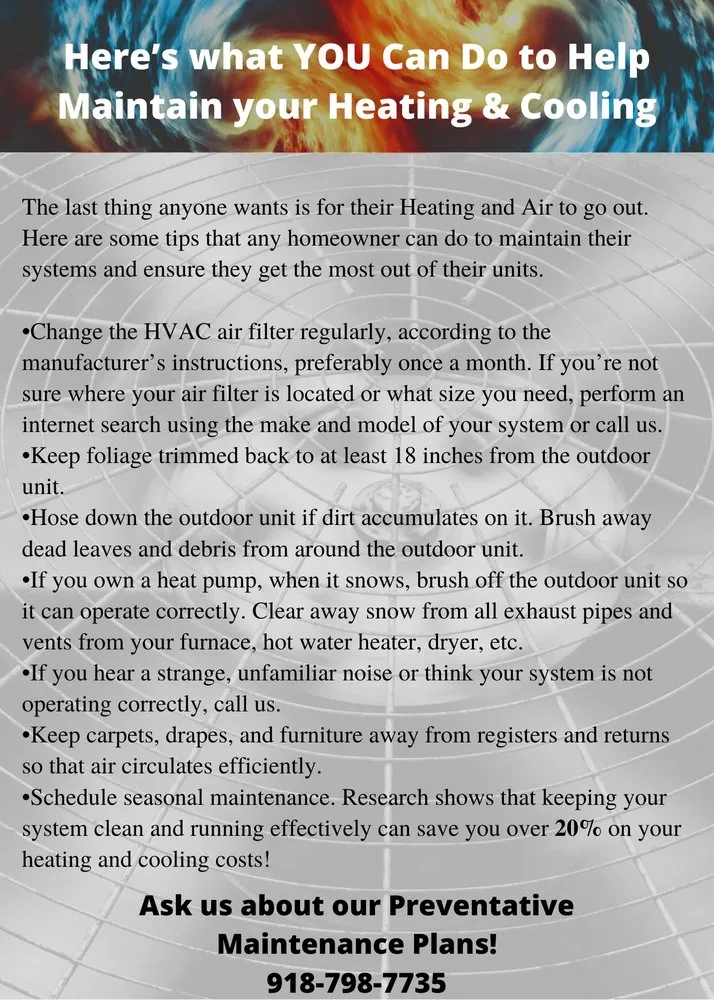 Slide of Miller Heat and Air