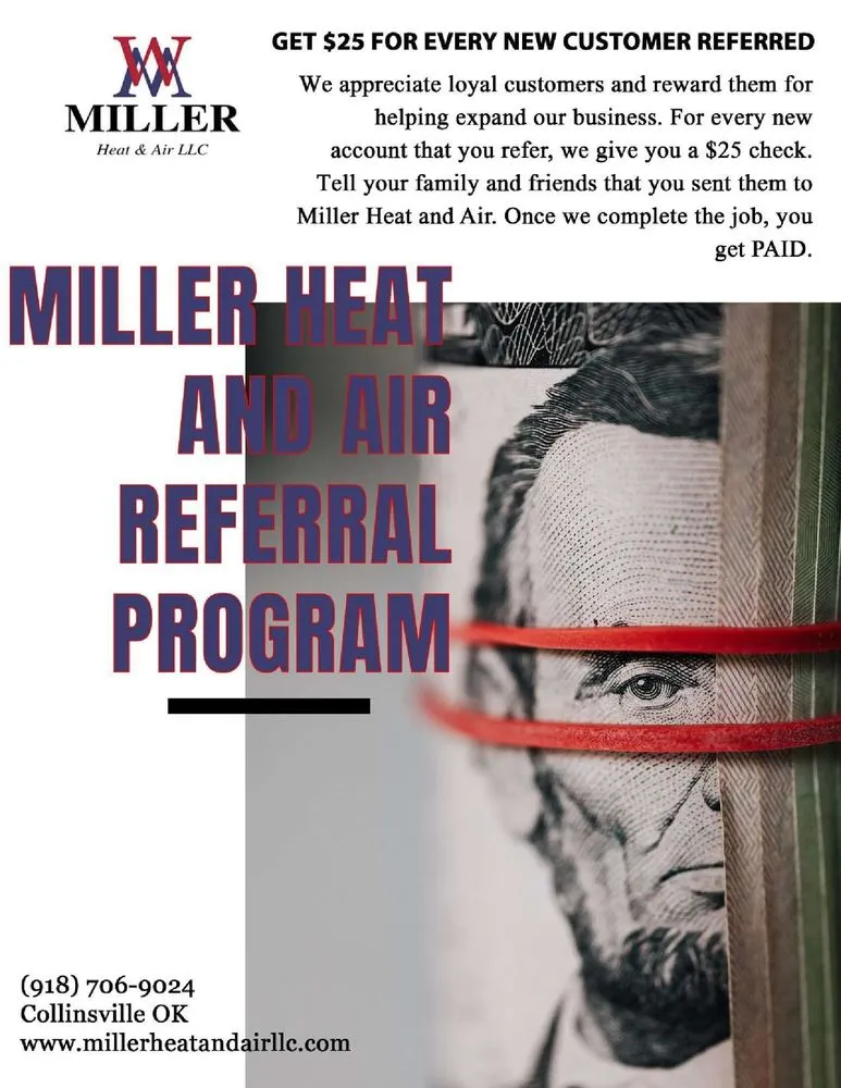Slide of Miller Heat and Air