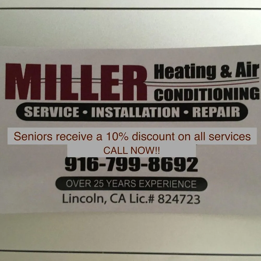 Slide of Miller Heating and Air Conditioning