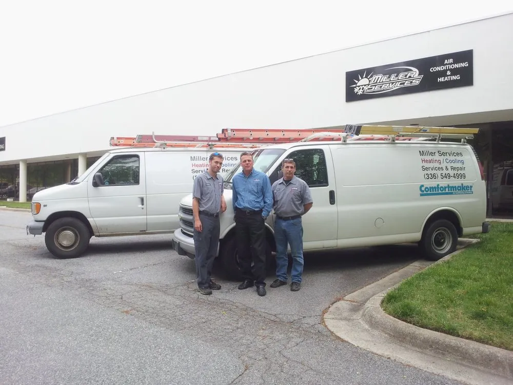 Slide of Miller Services HVAC