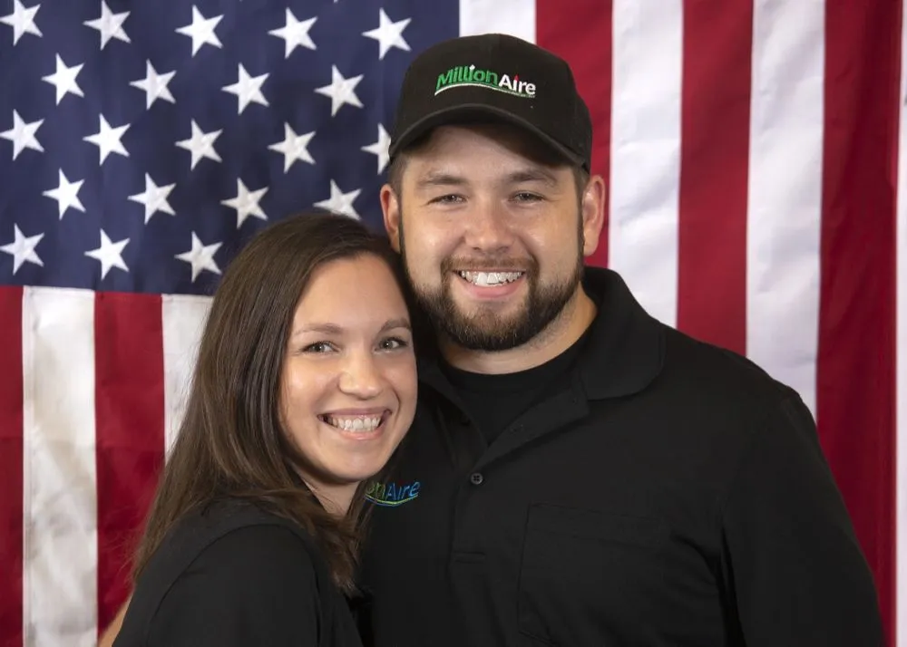 Slide of MillionAire Heating, Air, and Plumbing