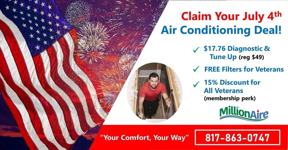 Slide of MillionAire Heating, Air, and Plumbing