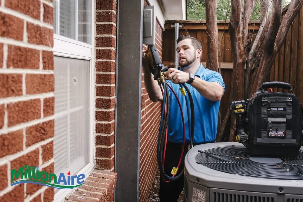 Slide of MillionAire Heating, Air, and Plumbing