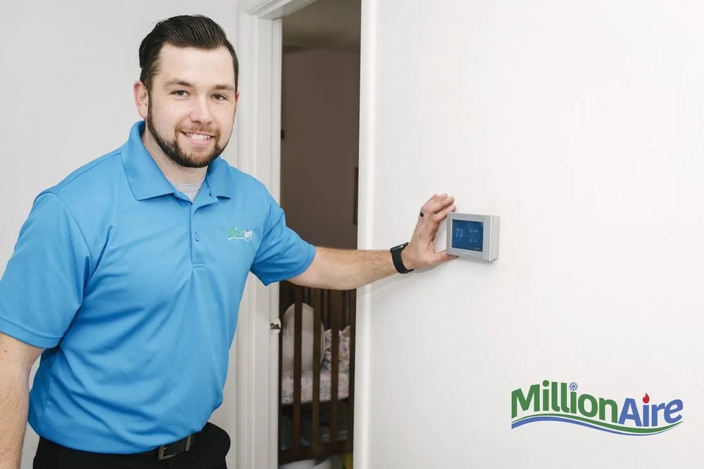 Slide of MillionAire Heating, Air, and Plumbing