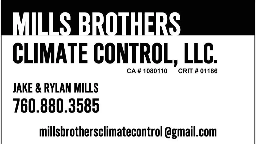 Slide of Mills Brothers Climate Control